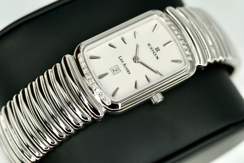 RELOJ EDOX ELEGANT DIAMONDS MUJER - 2