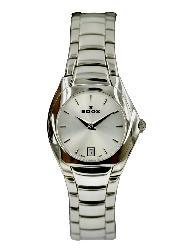 RELOJ EDOX CLASSIC MUJER ACERO  PULIDO - 1