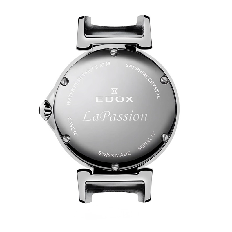 RELOJ EDOX LA PASSION WHITE DIAL 29MM MUJER - 2