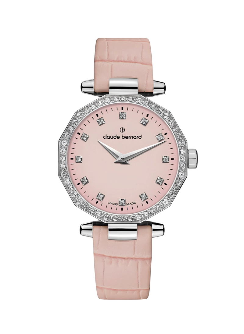 RELOJ CLAUDE BERNARD DRESS CODE ROSADO MUJER - 1