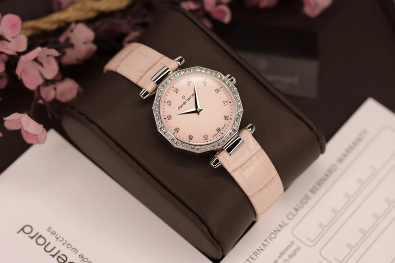 RELOJ CLAUDE BERNARD DRESS CODE ROSADO MUJER - 2