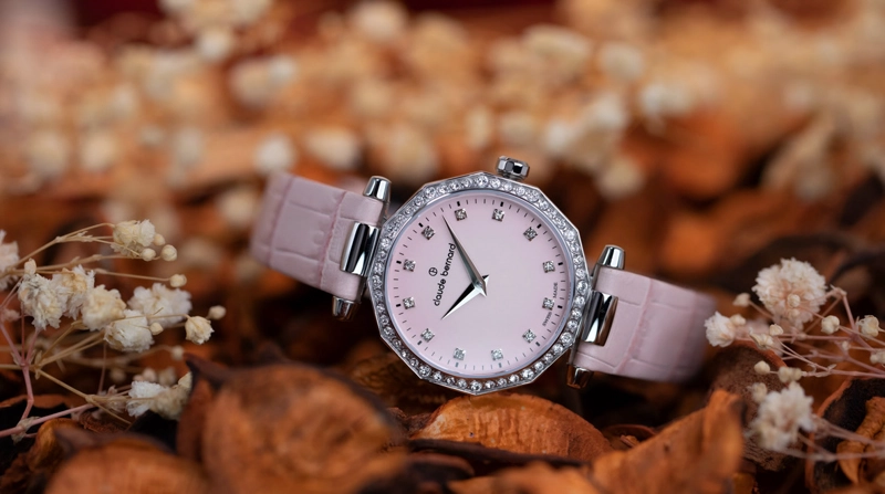 RELOJ CLAUDE BERNARD DRESS CODE ROSADO MUJER - 3