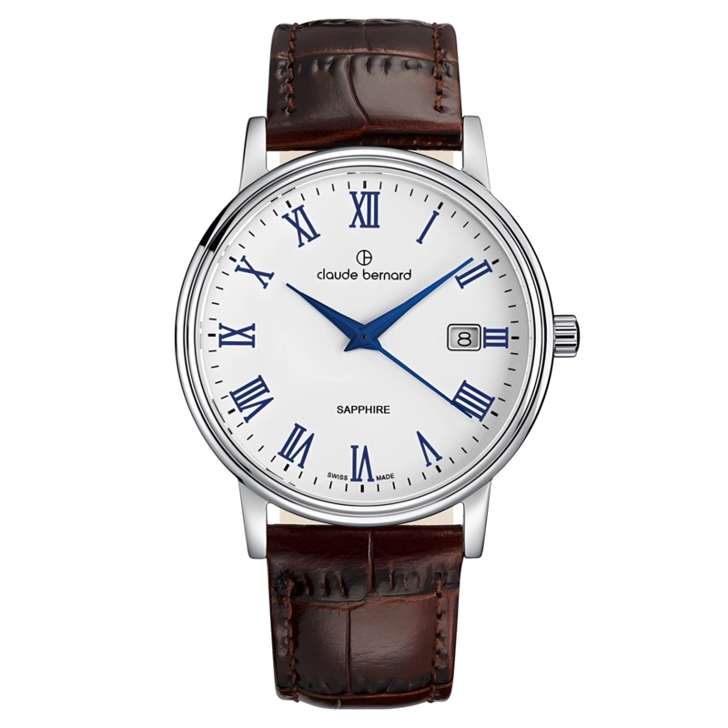 RELOJ CLAUDE BERNARD CLASSIC ROMAN NUMERAL HOMBRE - 1