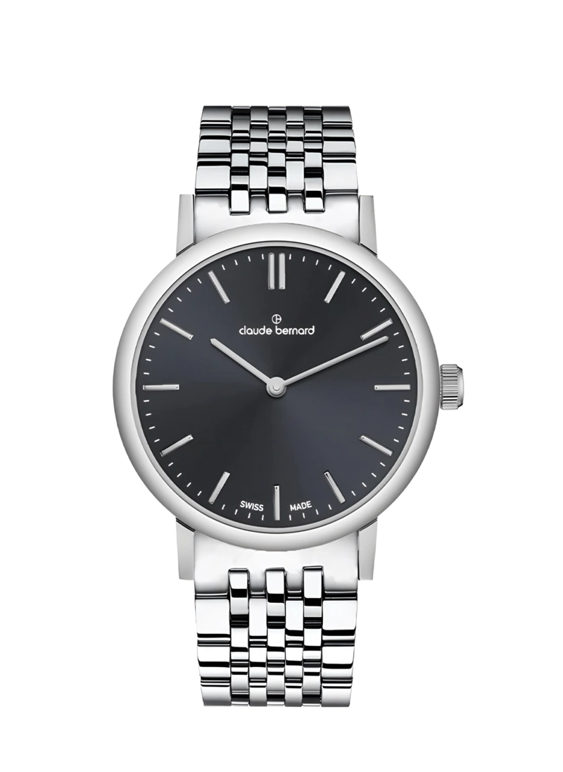 RELOJ CLAUDE BERNARD SILVER SLIM LINE MUJER - 1