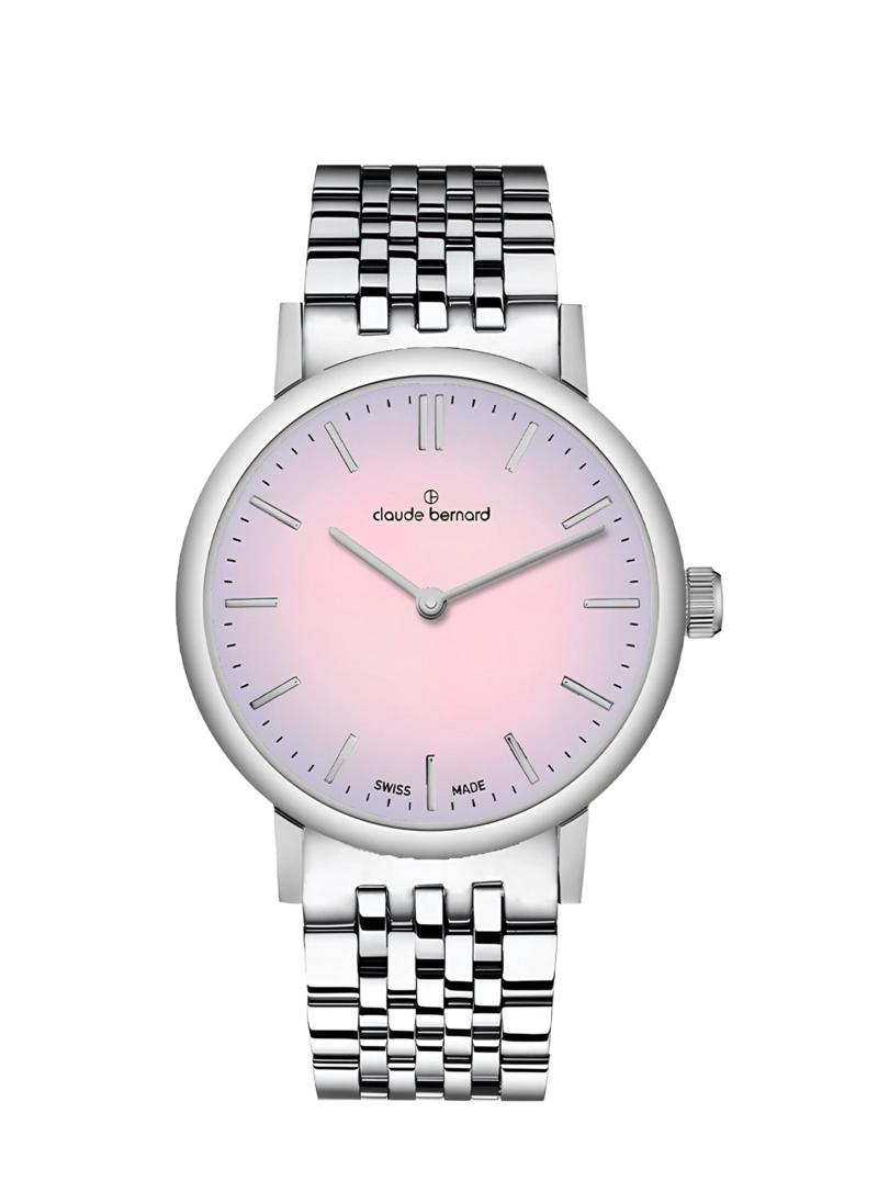 RELOJ CLAUDE BERNARD SILVER SLIM LINE MUJER - 1