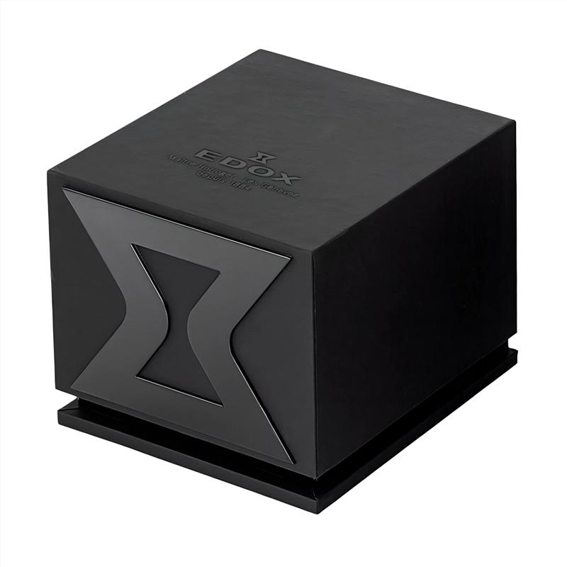 RELOJ EDOX CHRONORALLY NEGRO HOMBRE - 7