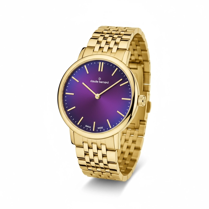 RELOJ CLAUDE BERNARD GOLDEN SLIM LINE MUJER - 2