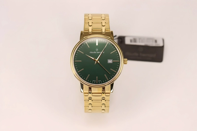 RELOJ CLAUDE BERNARD ESFERA VERDE 39MM HOMBRE 53007.37JMVID - 3