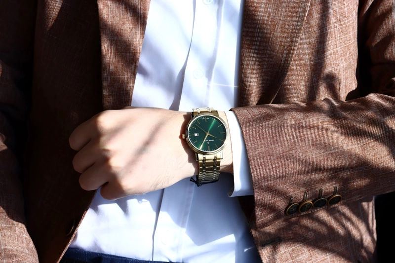 RELOJ CLAUDE BERNARD ESFERA VERDE 39MM HOMBRE 53007.37JMVID - 5