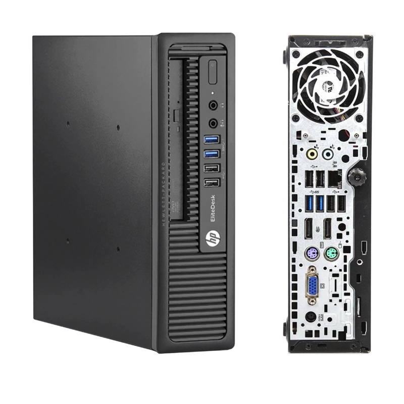 KIT PC HP ELITEDESK 800 G1 INTEL CORE I7 3.40GHZ 16GB RAM 240GB SSD + 500GB HDD WIN10 PRO - 4