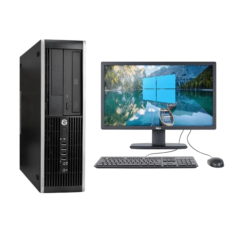 KIT PC HP COMPAQ ELITE 8300 SFF INTEL CORE I3 3.3GHZ 8GB RAM 240GB SSD WIN10 PRO - 1