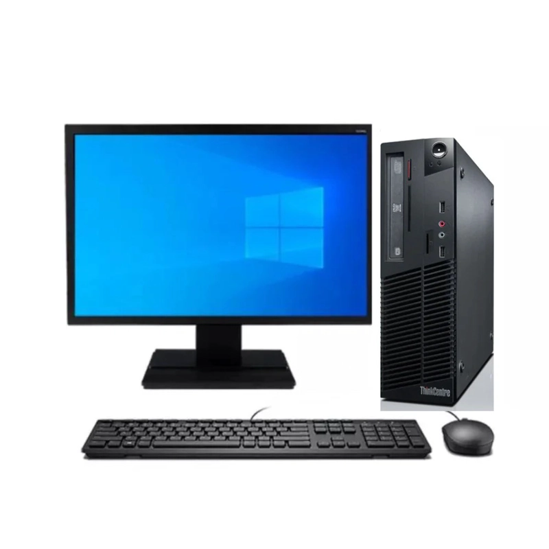KIT PC LENOVO INTEL CORE I3 8 GB RAM THINKCENTRE M72E DESKTOP 3.30GHZ DDR3 240 GB SSD - 1