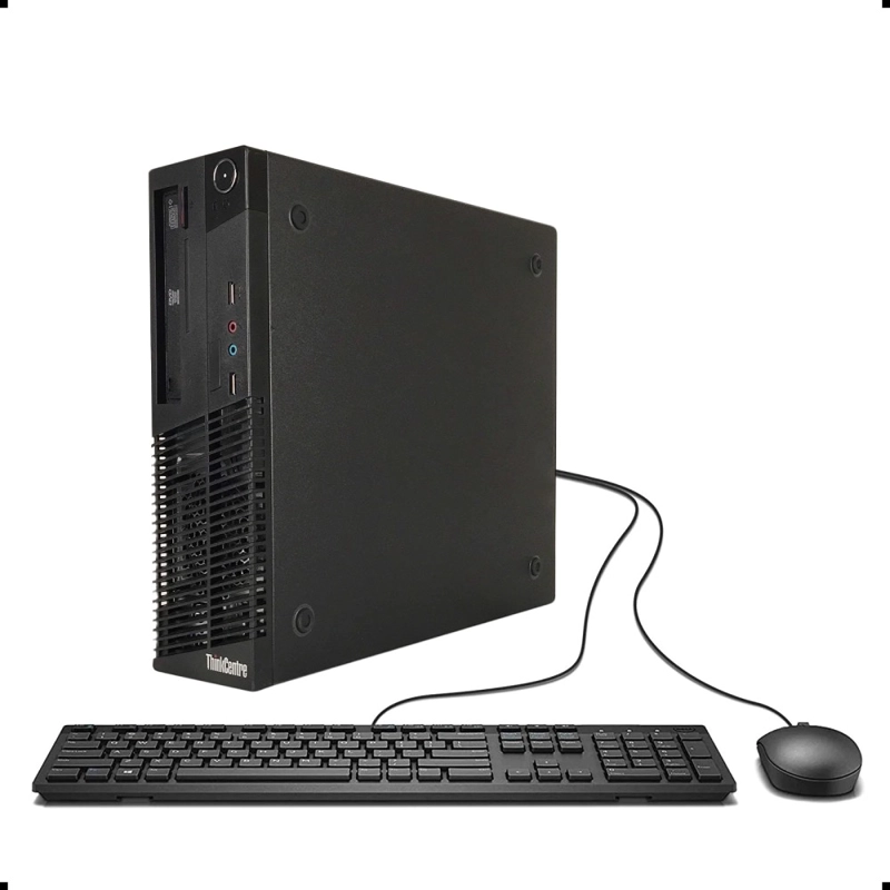 KIT PC LENOVO INTEL CORE I3 8 GB RAM THINKCENTRE M72E DESKTOP 3.30GHZ DDR3 240 GB SSD - 3