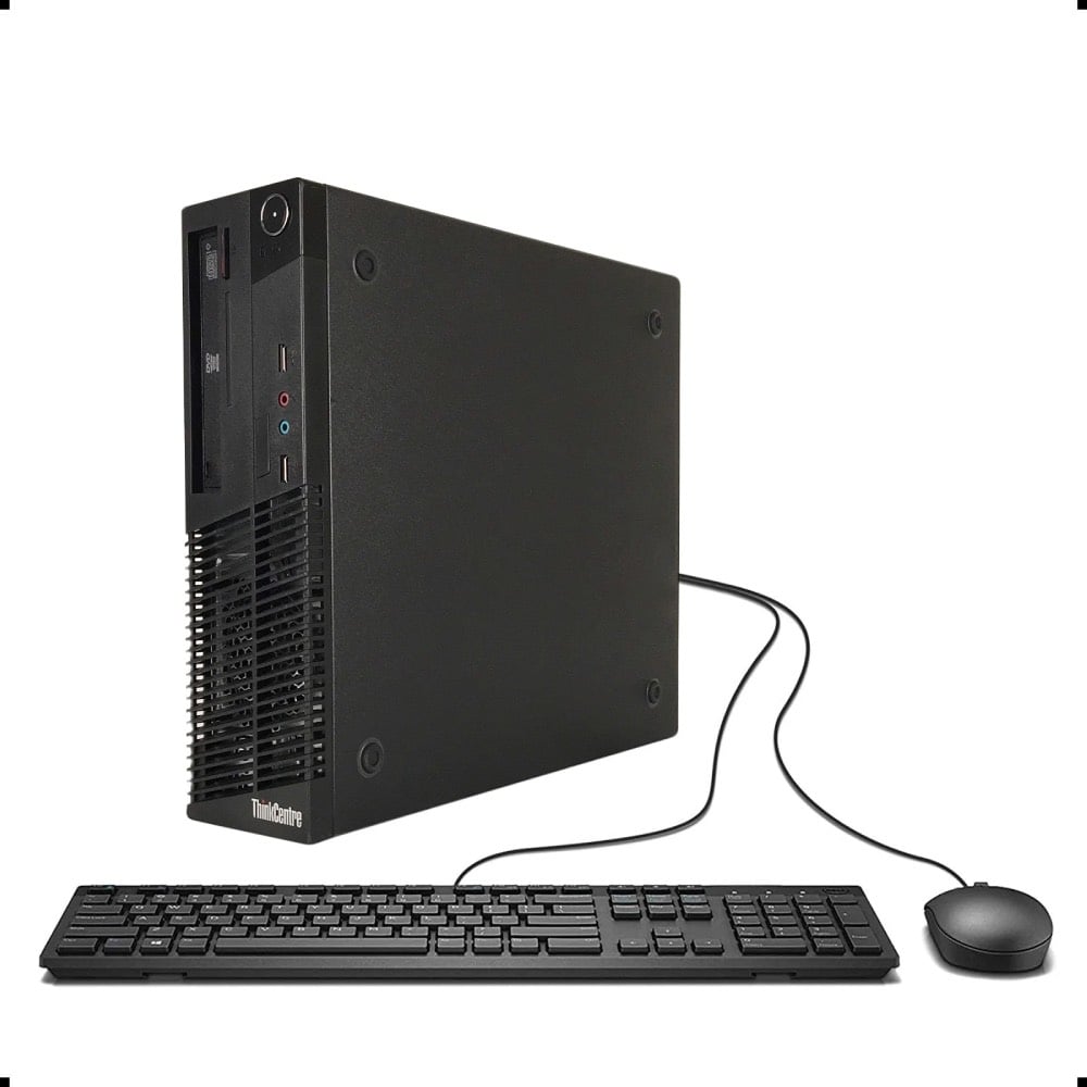 KIT PC LENOVO INTEL CORE I3 8 GB RAM THINKCENTRE M72E DESKTOP 3.30GHZ DDR3 240 GB SSD - 3