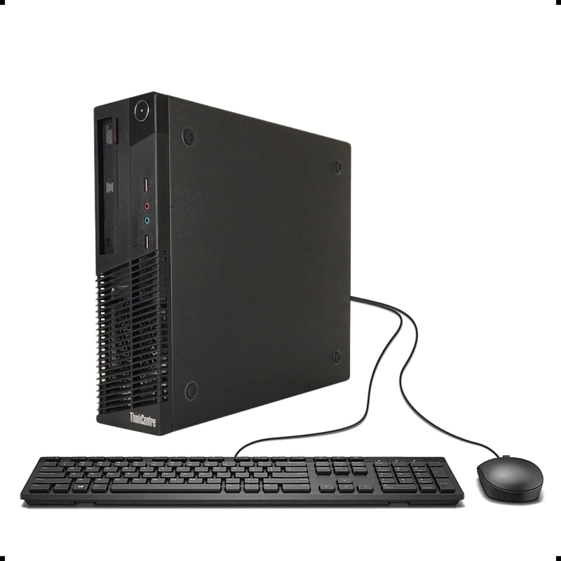 KIT PC LENOVO THINKCENTRE M72E SFF INTEL CORE I5 3.8GHZ 8GB RAM DDR3 240GB SSD WIN10 PRO - 4