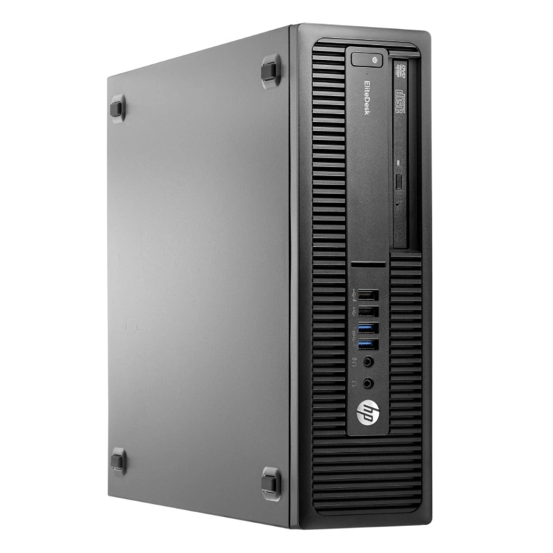 PC HP COMPAQ ELITEDESK 705 G1 SFF AMD PRO A8 3.8GHZ 8GB RAM 240GB SSD 500GB HDD WIN10 - 2