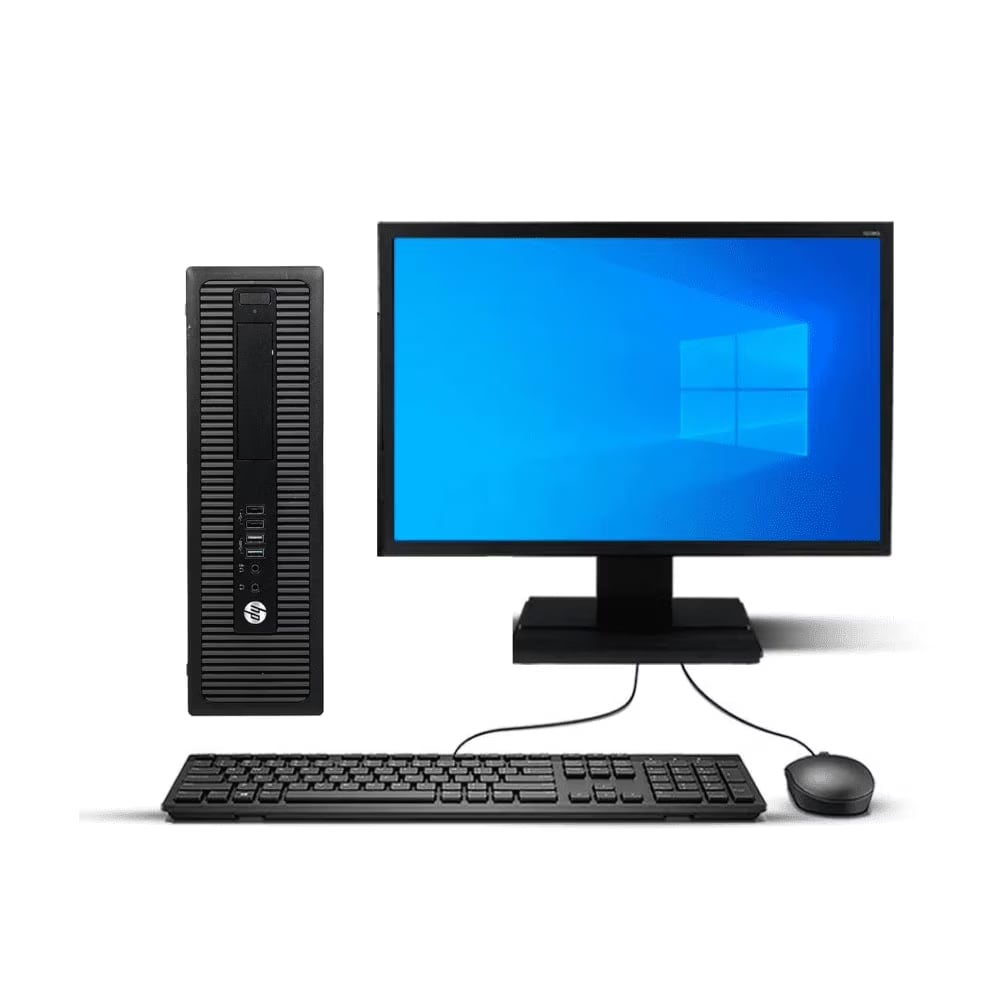 KIT PC HP COMPAQ PRODESK 600 G1 INTEL CORE I3 3.60 GHZ 8GB RAM DDR3 240 GB SSD WIN10 PRO