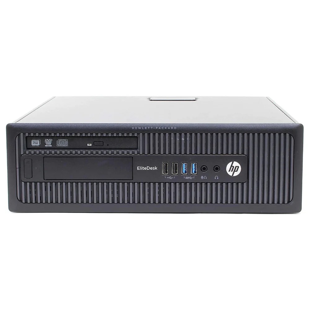 KIT PC HP COMPAQ ELITEDESK 800 G1 SFF INTEL CORE I3 3.60 GHZ 8GB RAM DDR3 240GB SSD WIN10 PRO - 2