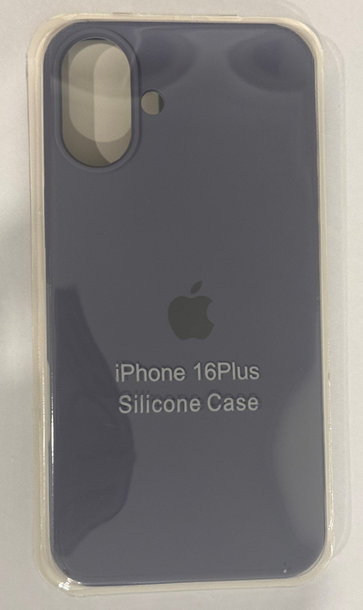 CARCASA IPHONE 16 PLUS SILICONA COLOR GRIS - 2