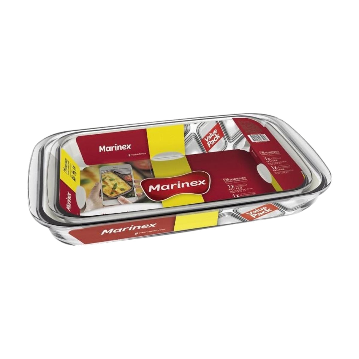 PACK 2 FUENTES RECTANGULARES (G/M) - 1