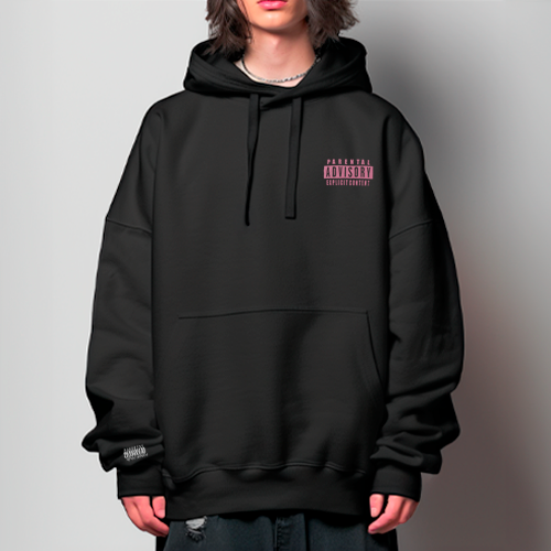 POLERON PARENTAL ADVISORY ORIGINAL ROSE TAG - 1