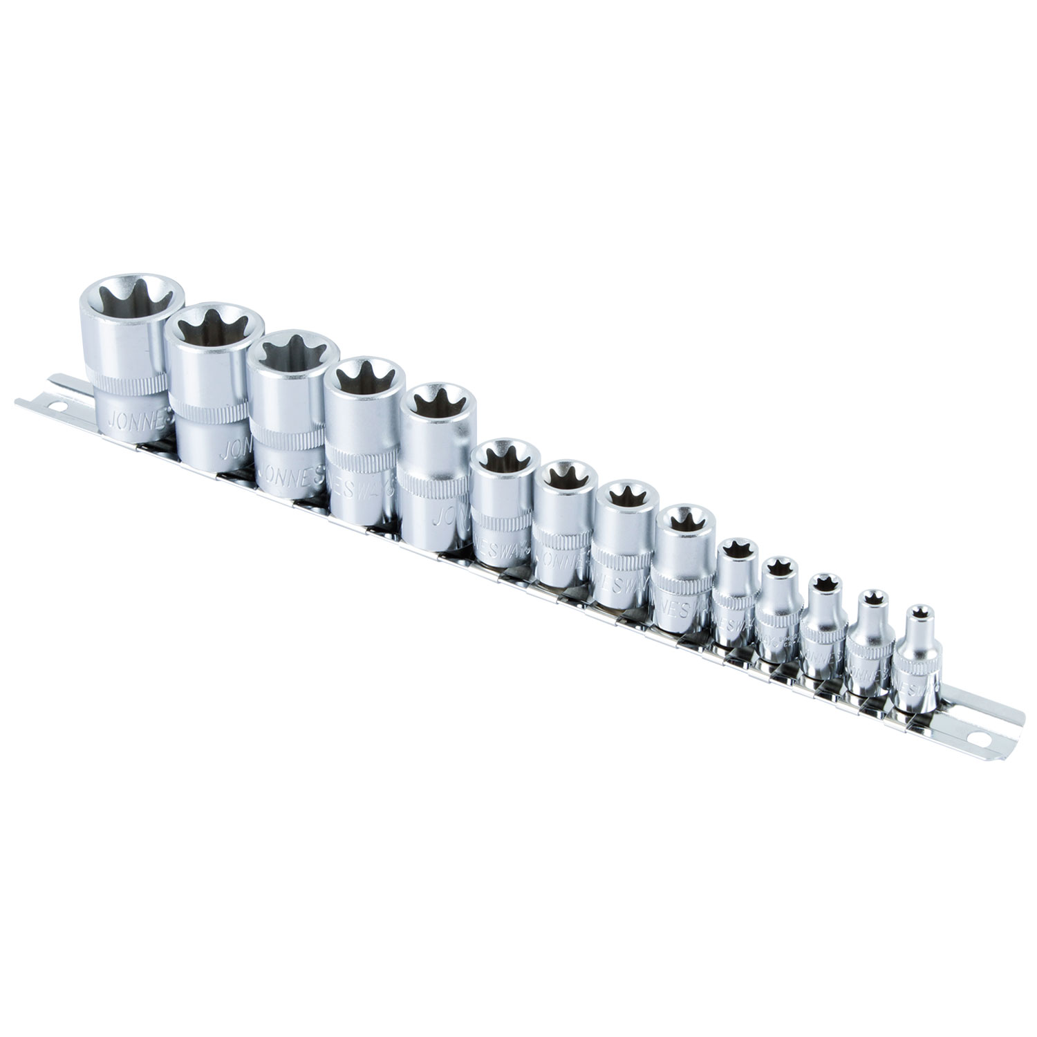 SET DADOS JONNESWAY S06H414S TORX 1/4' 3/8' 1/2' 14 PIEZAS - 2