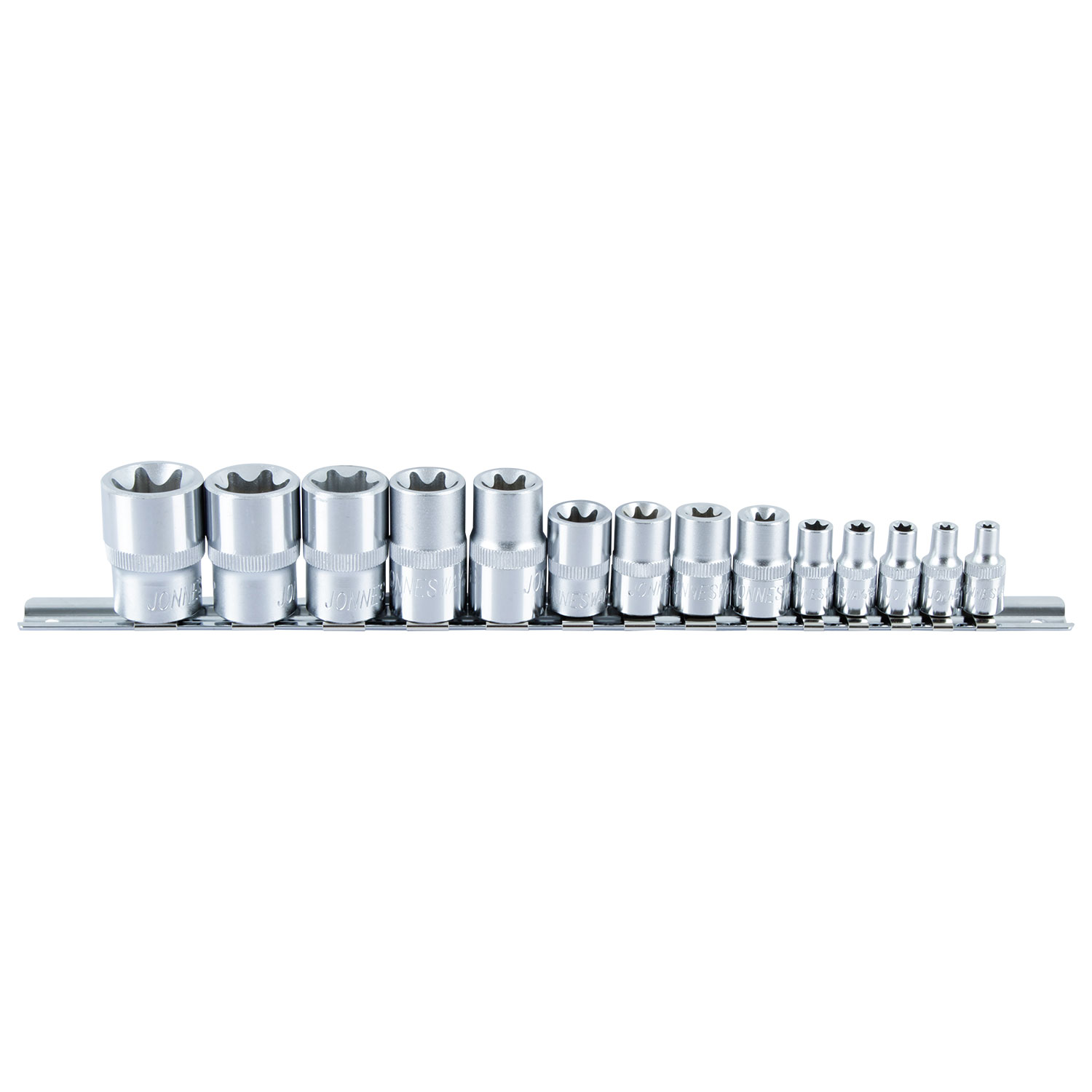 SET DADOS JONNESWAY S06H414S TORX 1/4' 3/8' 1/2' 14 PIEZAS - 3