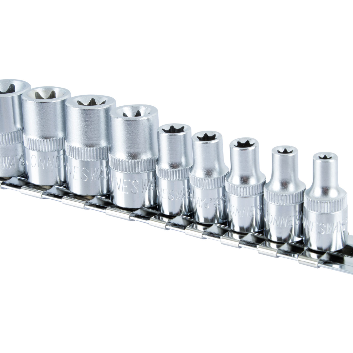 SET DADOS JONNESWAY S06H414S TORX 1/4' 3/8' 1/2' 14 PIEZAS - 5