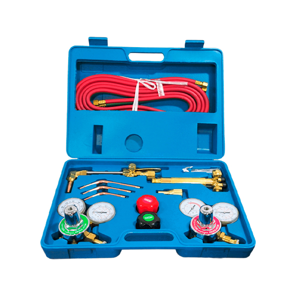 EQUIPO OXICORTE INDUSTRIAL SOLDAR-CORTAR-CALENTAR OXIGENO-ACETILENO WELTEC - 1