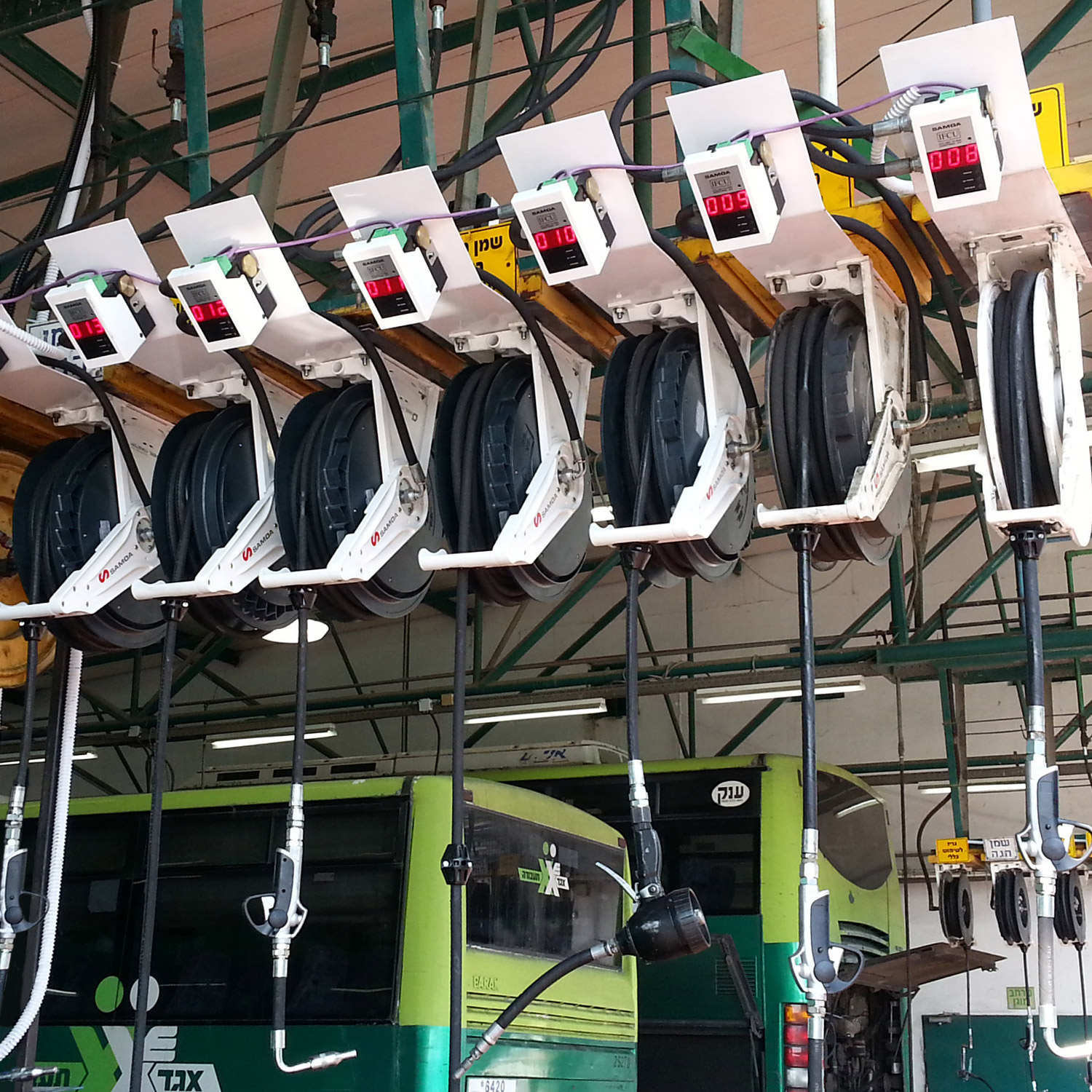 ENROLLADOR MANGUERA 1/4' ABIERTO 10M GRASA SAMOA 506300 - 3
