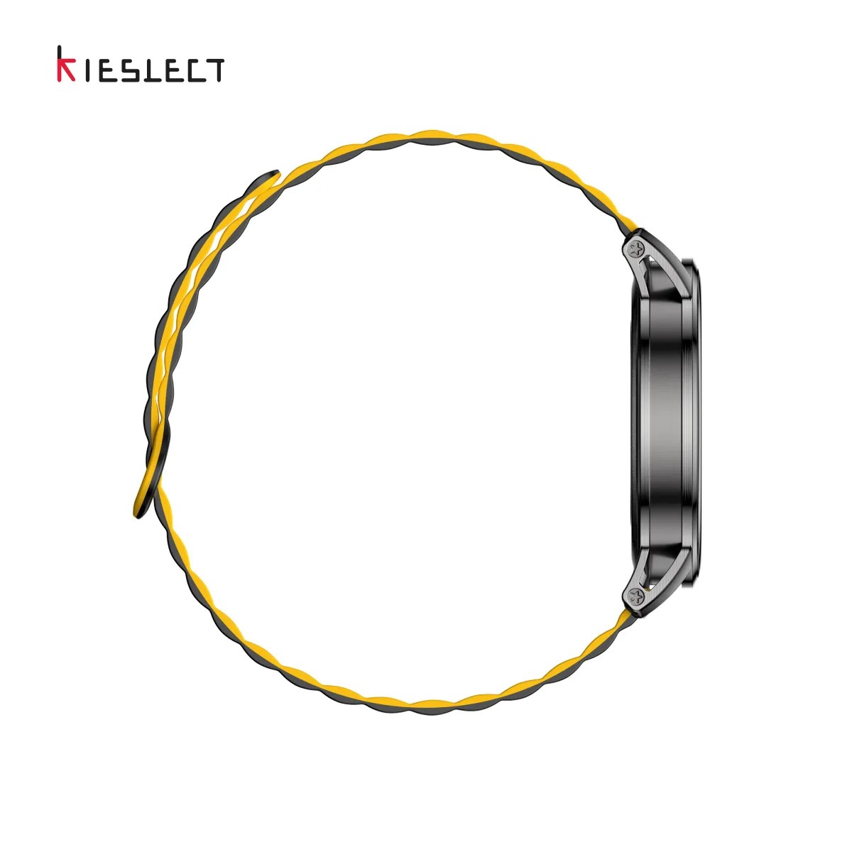 SMARTWATCH KR2 KIESLECT GRIS LLAMADAS Y 2 CORREAS - 7