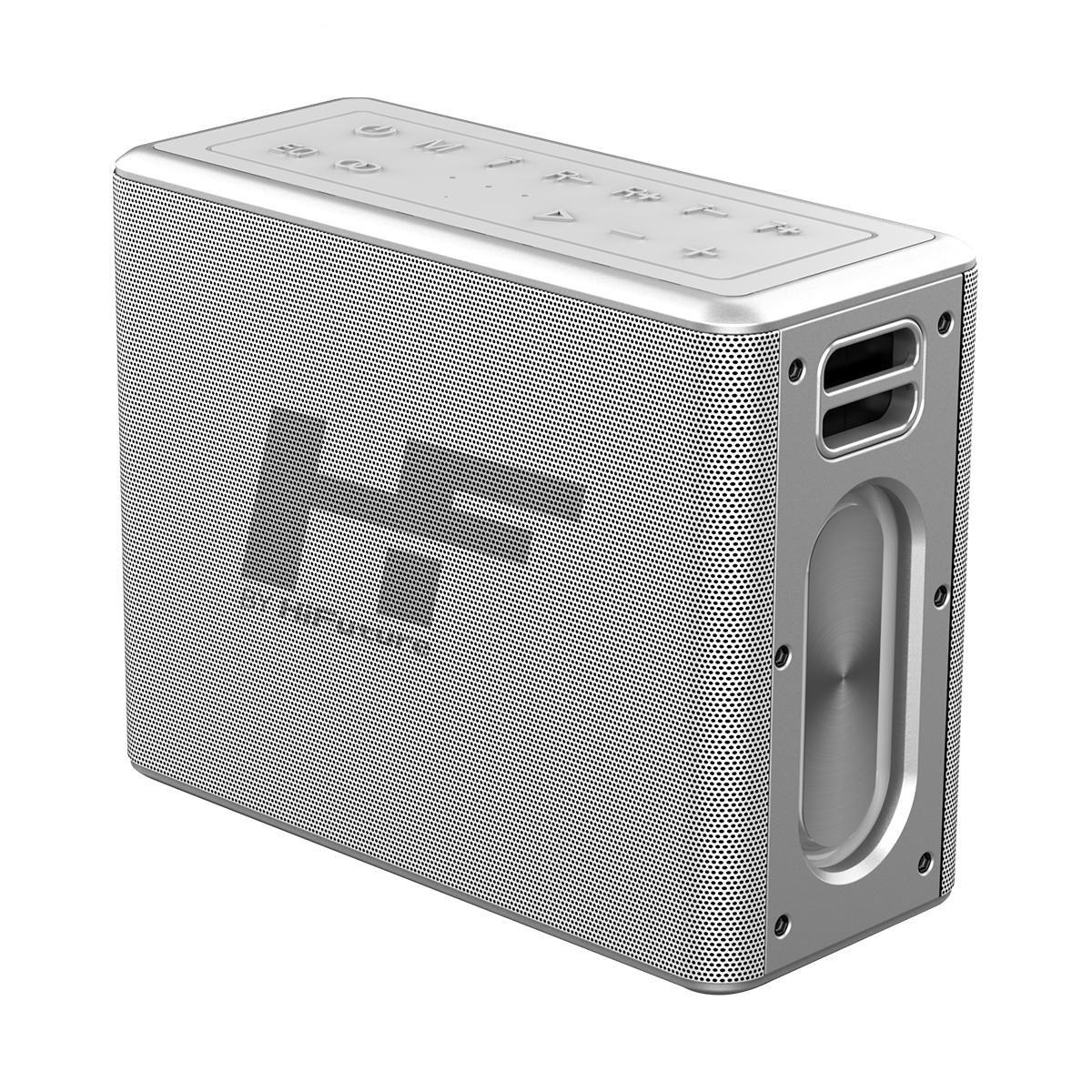 PARLANTE Y KARAOQUE MUSICBOX HIFUTURE PLATEADO - 3