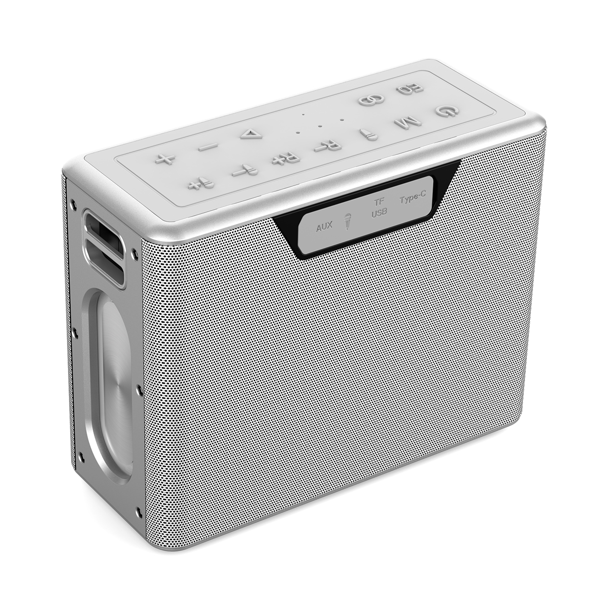 PARLANTE Y KARAOQUE MUSICBOX HIFUTURE PLATEADO - 6