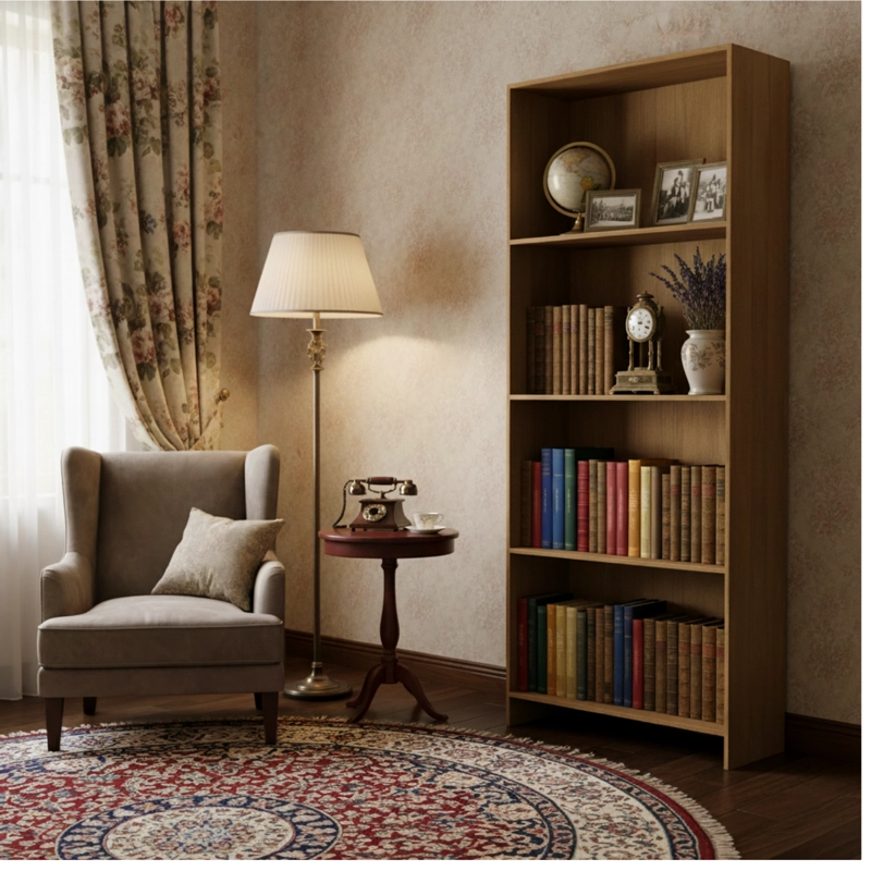 LIBRERO COLOR NATURAL 164X57X27CM R16 - 4