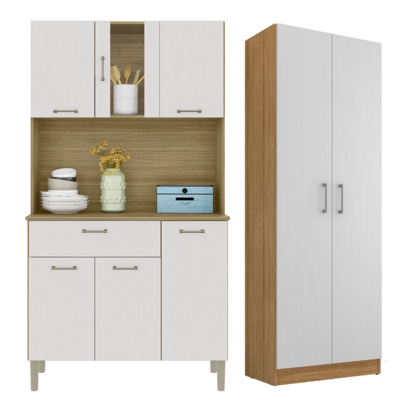 COMBO MUEBLE DE COCINA KYRA Y ALACENA K0620 - 1