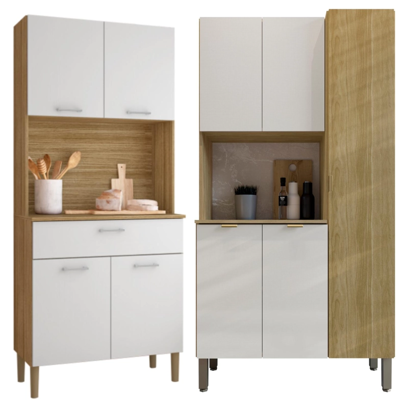 COMBO MUEBLE DE COCINA KRIS Y MUEBLE DE COCINA MELISSA K0405 - 1