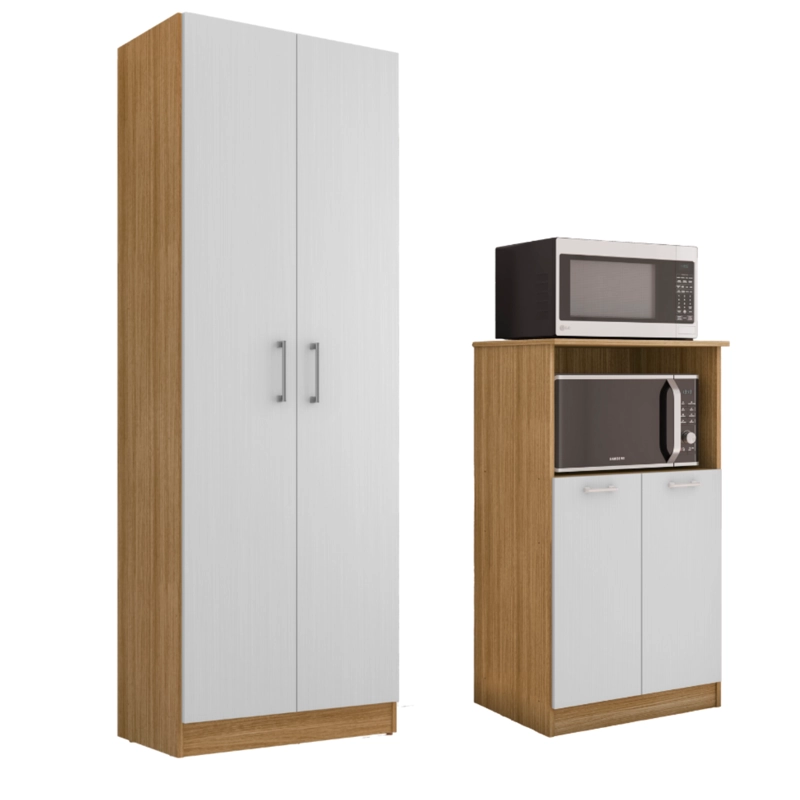 COMBO MUEBLE PARA MICROONDAS ORION Y ALACENA K0220 - 1