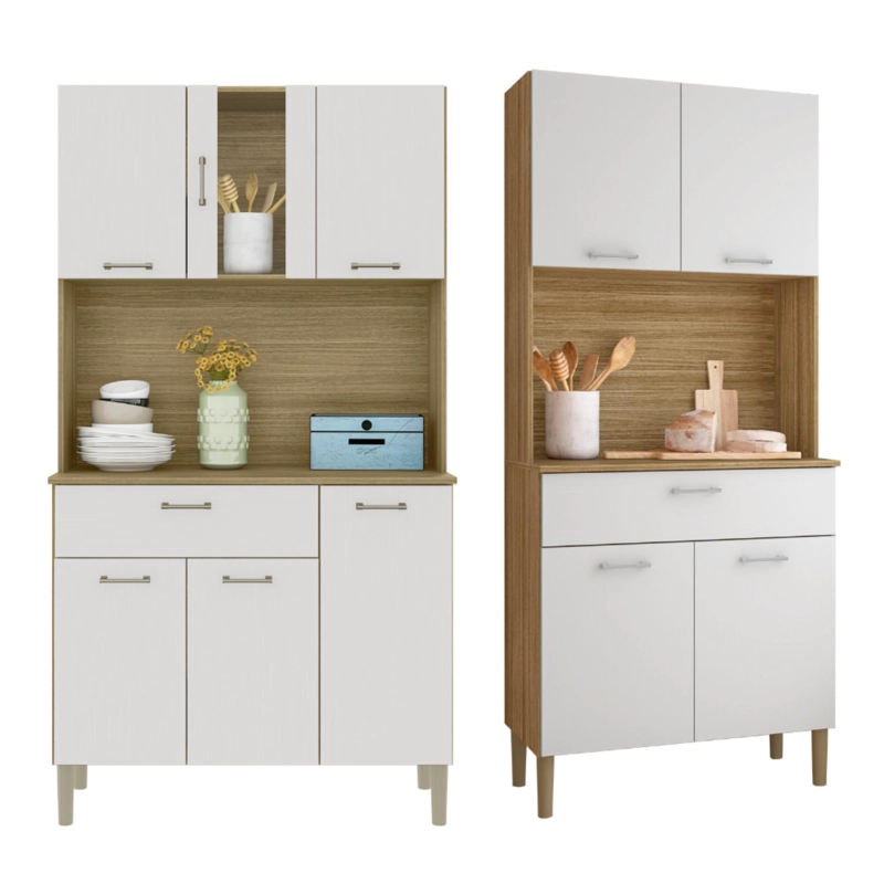 COMBO MUEBLE DE COCINA KRIS Y MUEBLE DE COCINA KYRA K0406 - 1