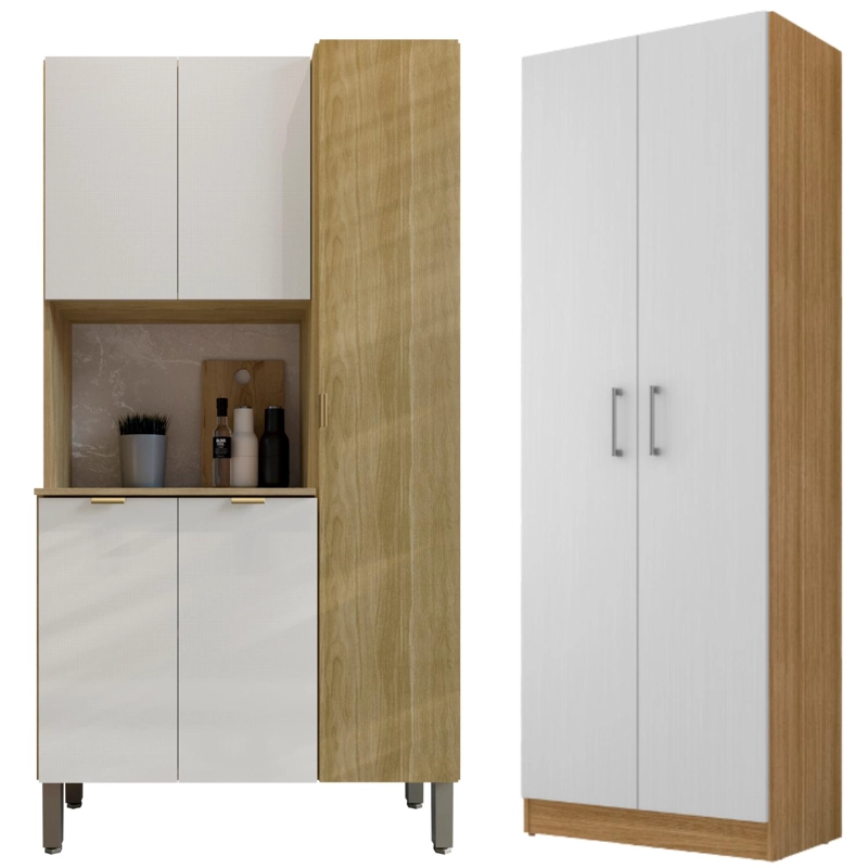 COMBO MUEBLE DE COCINA MELISSA Y ALACENA K0520 - 1