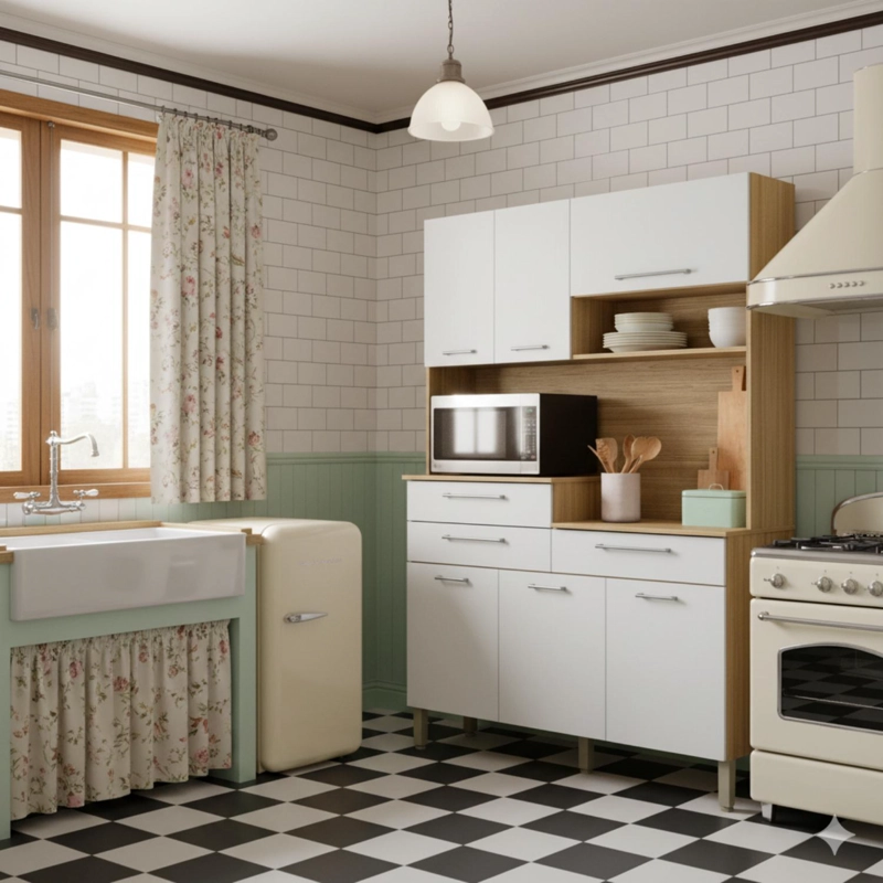COMBO MUEBLE DE COCINA KYRA Y KIT 8 PUERTAS KIT ORION K0608 - 5