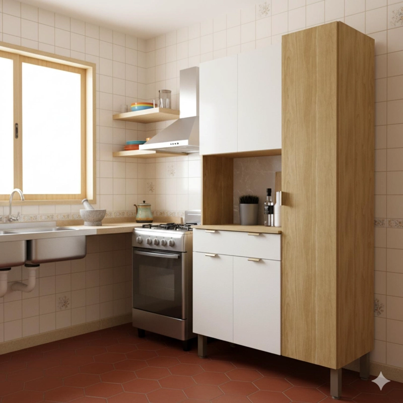 MUEBLE DE COCINA MELISSA OFF WHITE K05 - 4