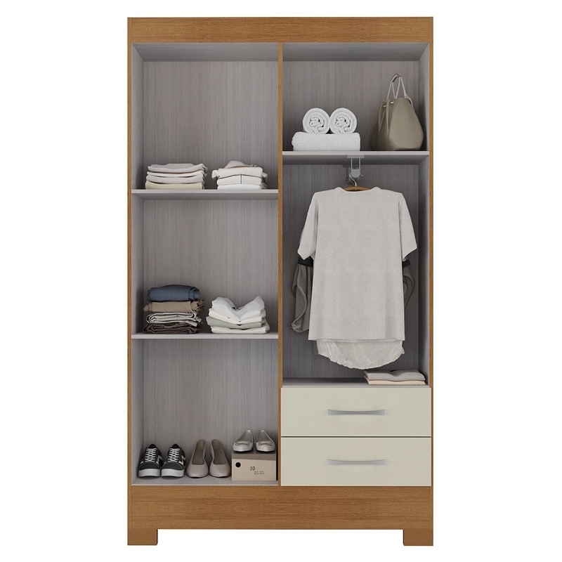 COMBO CLOSET 6 PUERTAS + CLOSET 4 PUERTAS OFF WHITE R6242 - 5