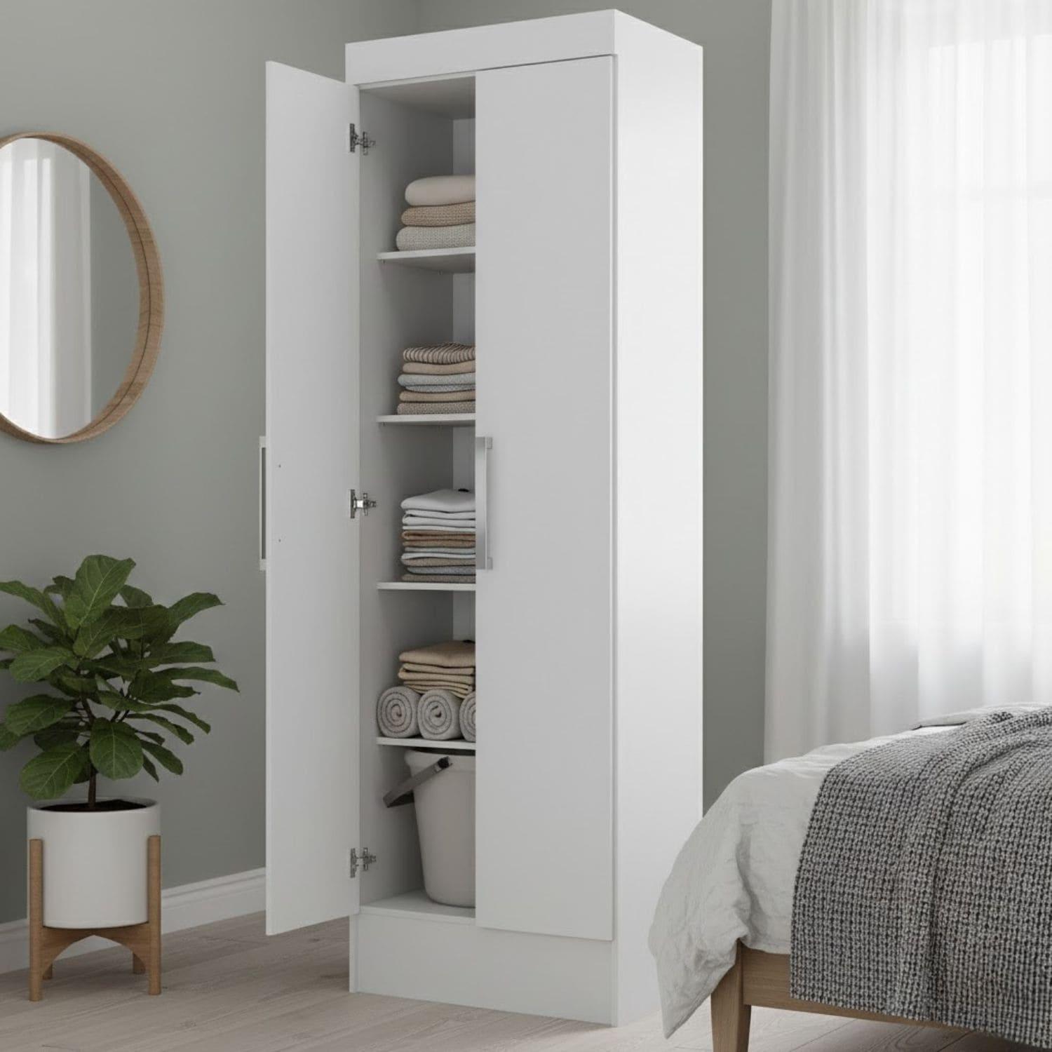 COMBO 3 CLOSET MULTIUSO 2 PUERTAS BLANCO BLANCO RB20X3 - 5