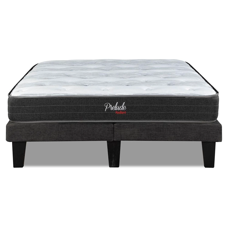 COMBO CAMA EUROPEA PRELUDE 2 PLAZAS + CLOSET 3 PUERTAS + COMODA 10 CAJONES + LIBRERO OFF WHITE CEP20 - 3