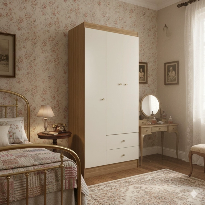 CLOSET VERSA 3 PUERTAS OFF WHITE K32 - 3