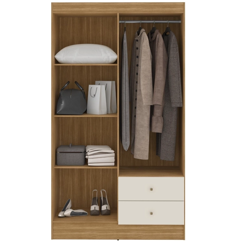 CLOSET VERSA 4 PUERTAS OFF WHITE K42 - 6