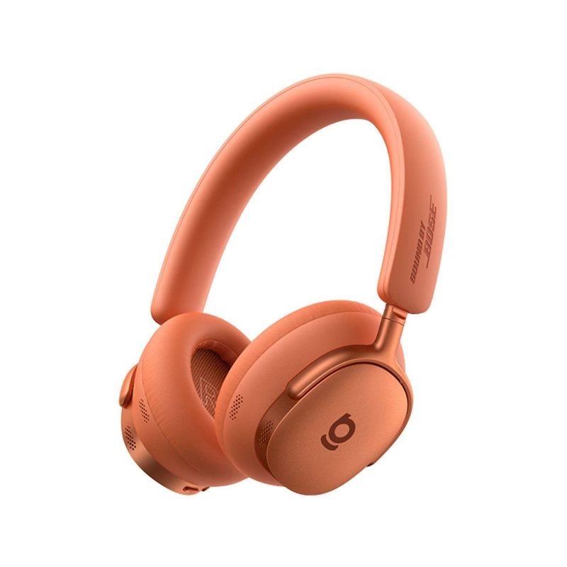 OS-BASEUS INSPIRE XH1 WIRELESS NOISE CANCELLING HEADPHONES SUNSET CORAL - 1