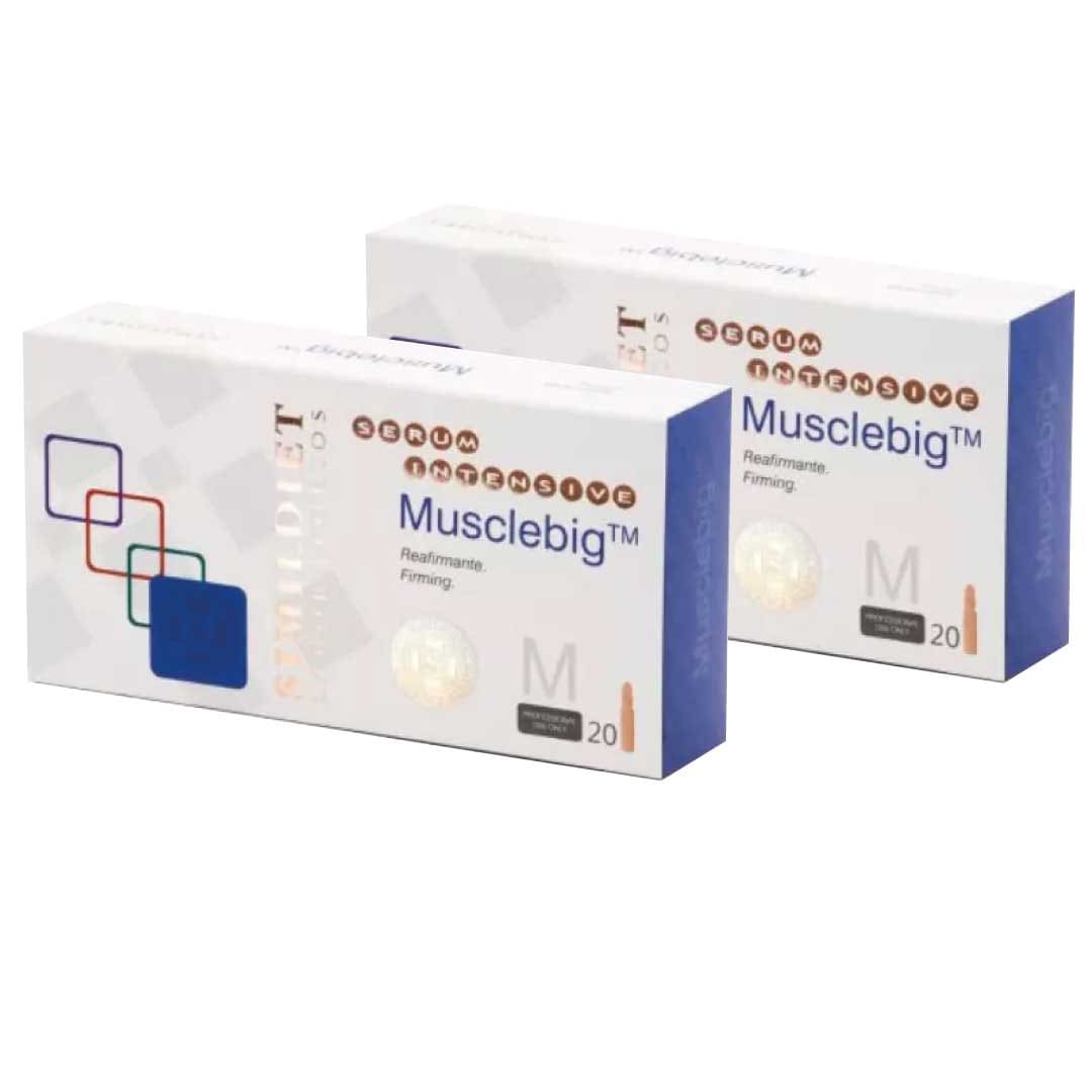 REAFIRMANTE CORPORAL ANTIFLACIDEZ MUSCLEBIG 20 AMPOLLAS 2ML - 3