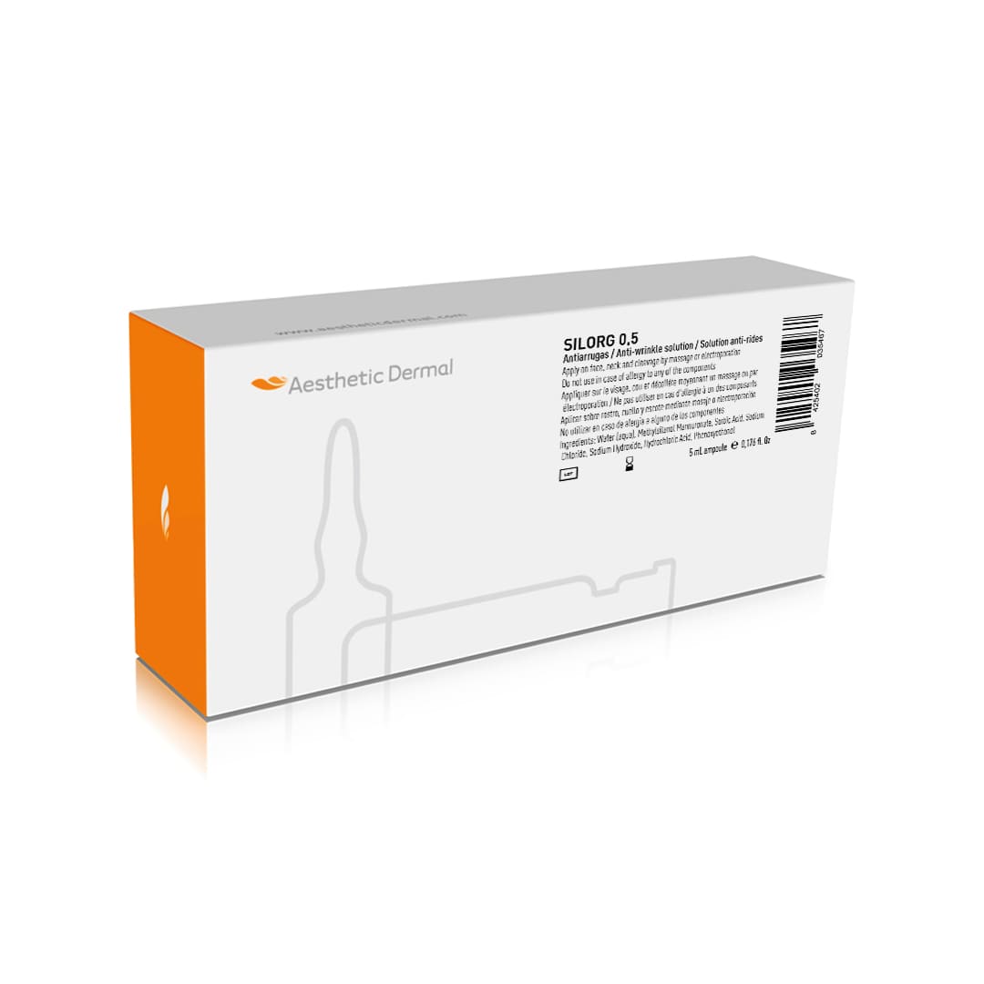 REAFIRMANTE CORPORAL Y FACIAL SILORG 0.5 20 AMPOLLAS 2 ML - 1