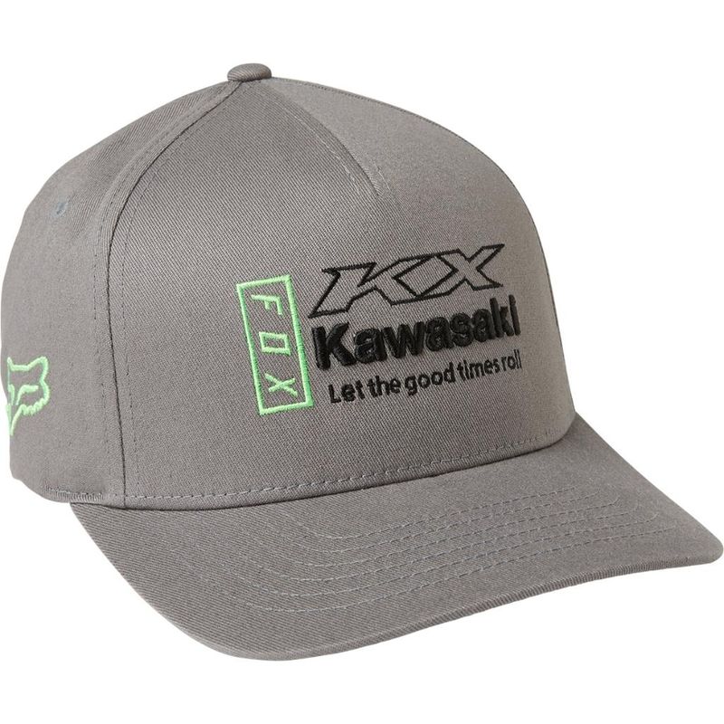 JOCKEY ALGODÓN FOX GRIS KAWASAKI FLEXFIT - 1